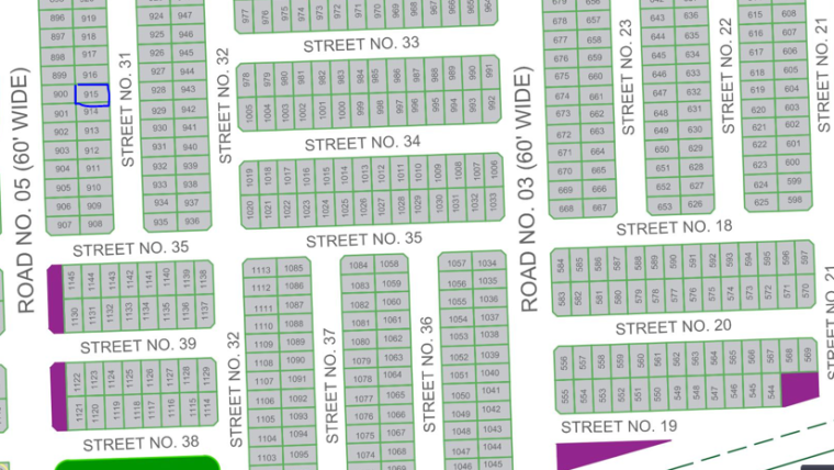 DHA 5 Marla Sector P Plot 915