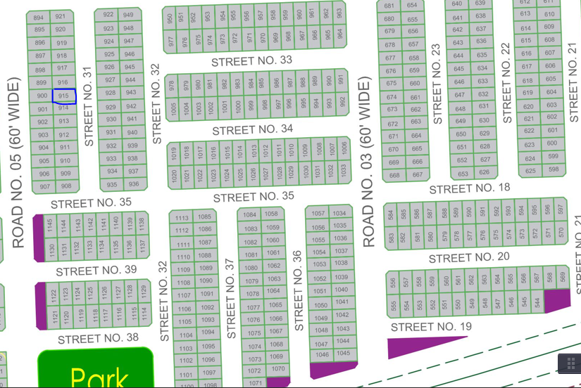 DHA 5 Marla Sector P Plot 915