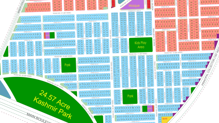 DHA 10 Marla Sector U Plot 2564